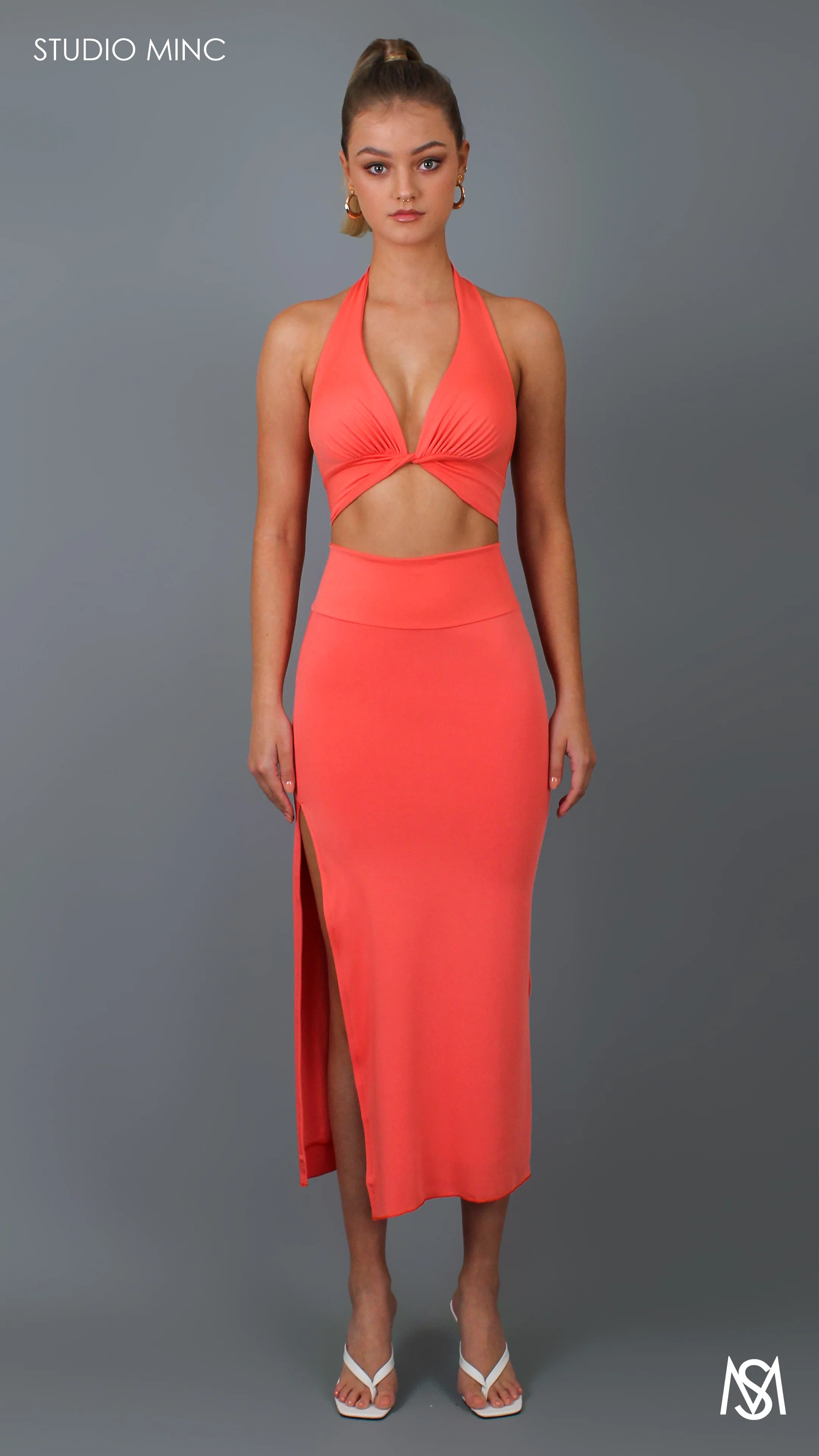 PEACH TWIST MIDI SET - Image 6