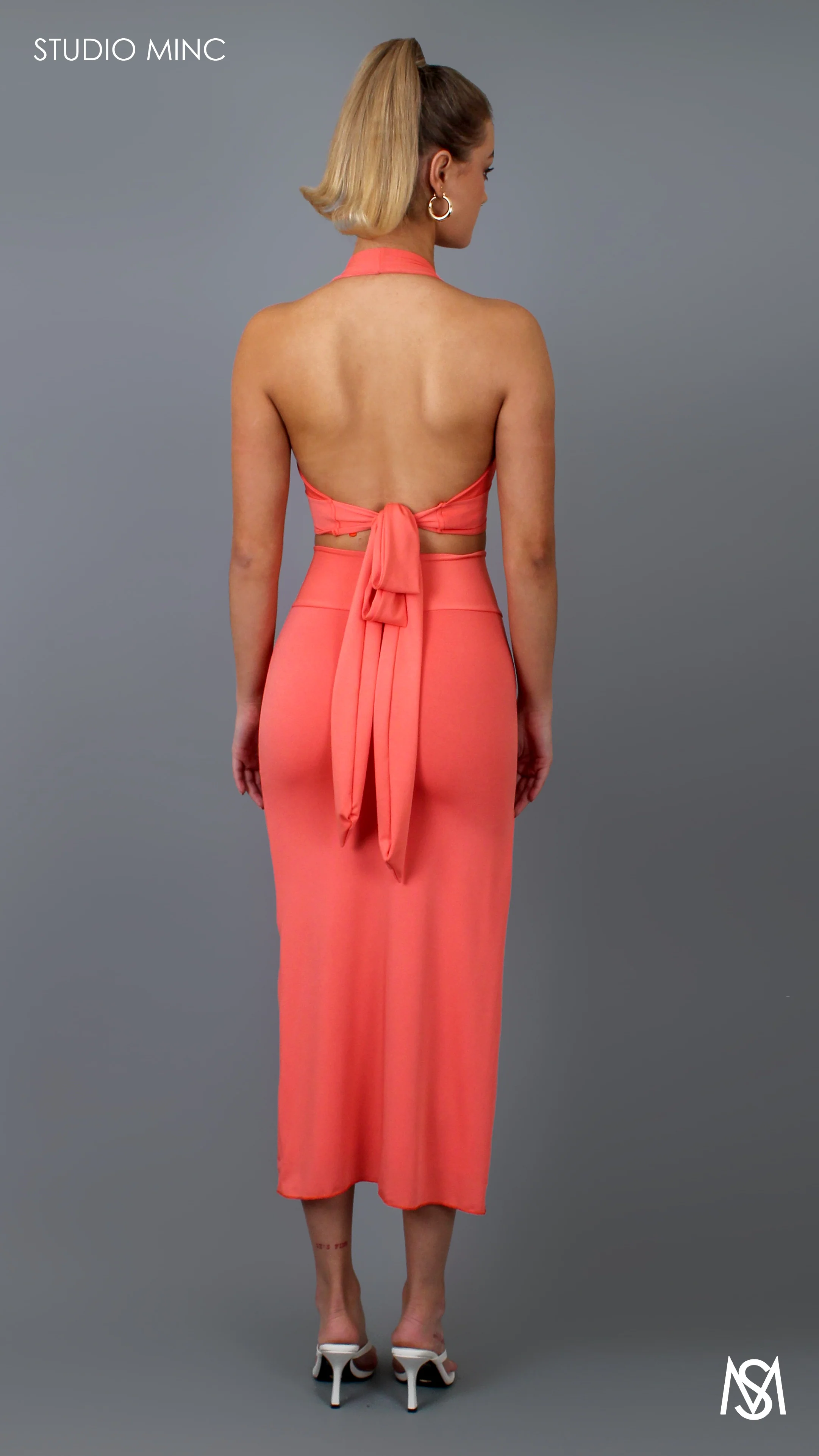 PEACH TWIST MIDI SET - Image 8