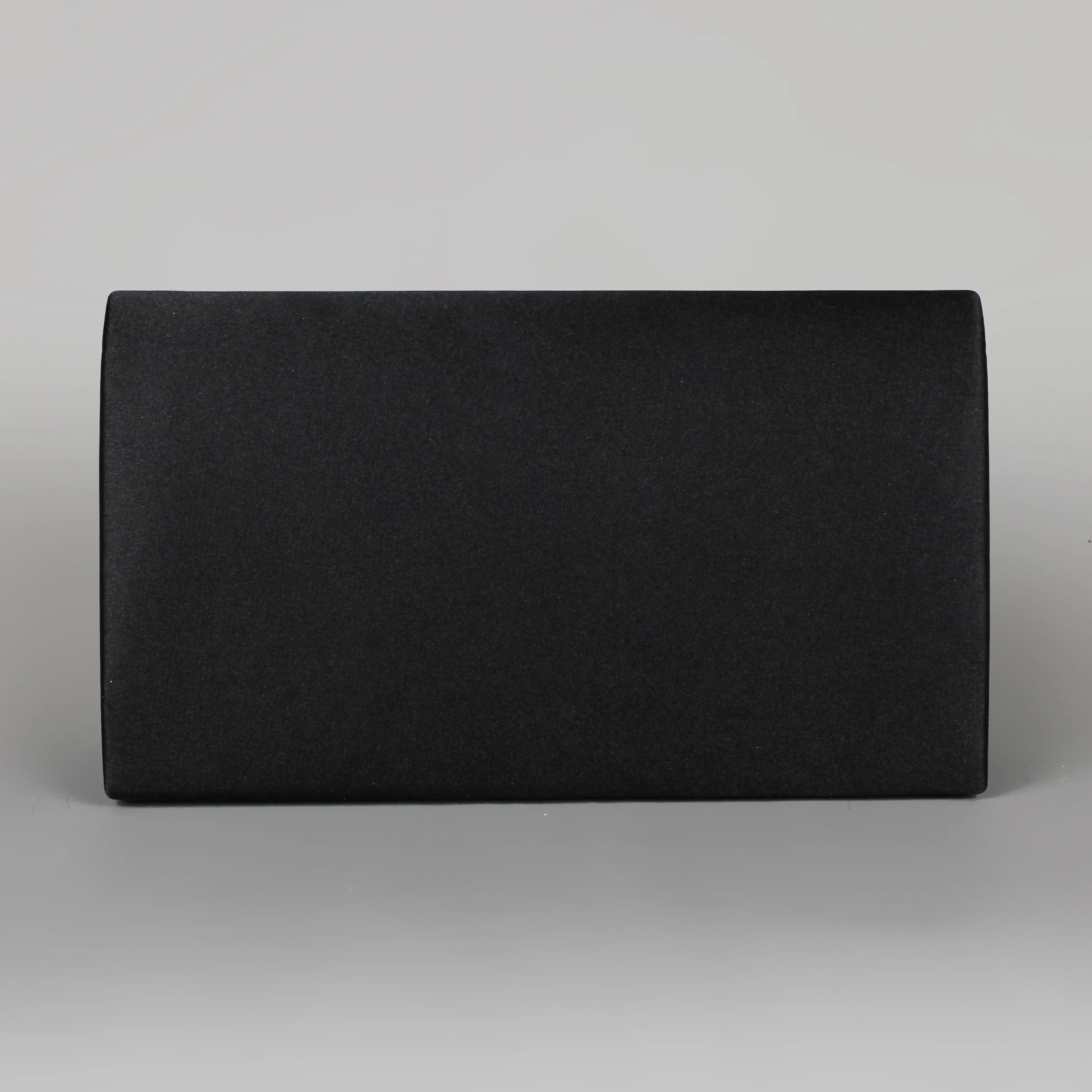 Satin Clutch | Black Satin evening bag formal - Image 4