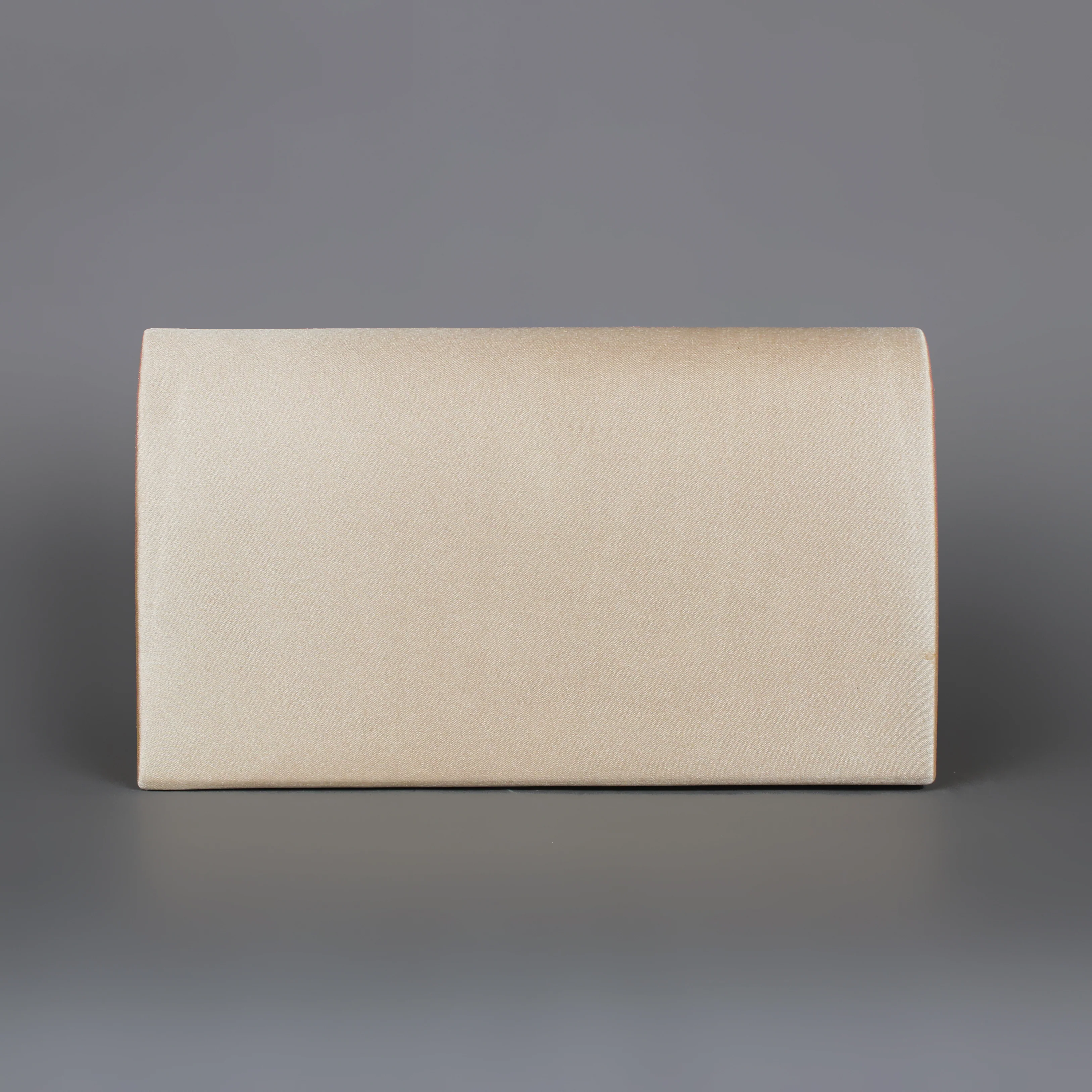 Satin Clutch | Gold Satin evening bag formal - Image 6