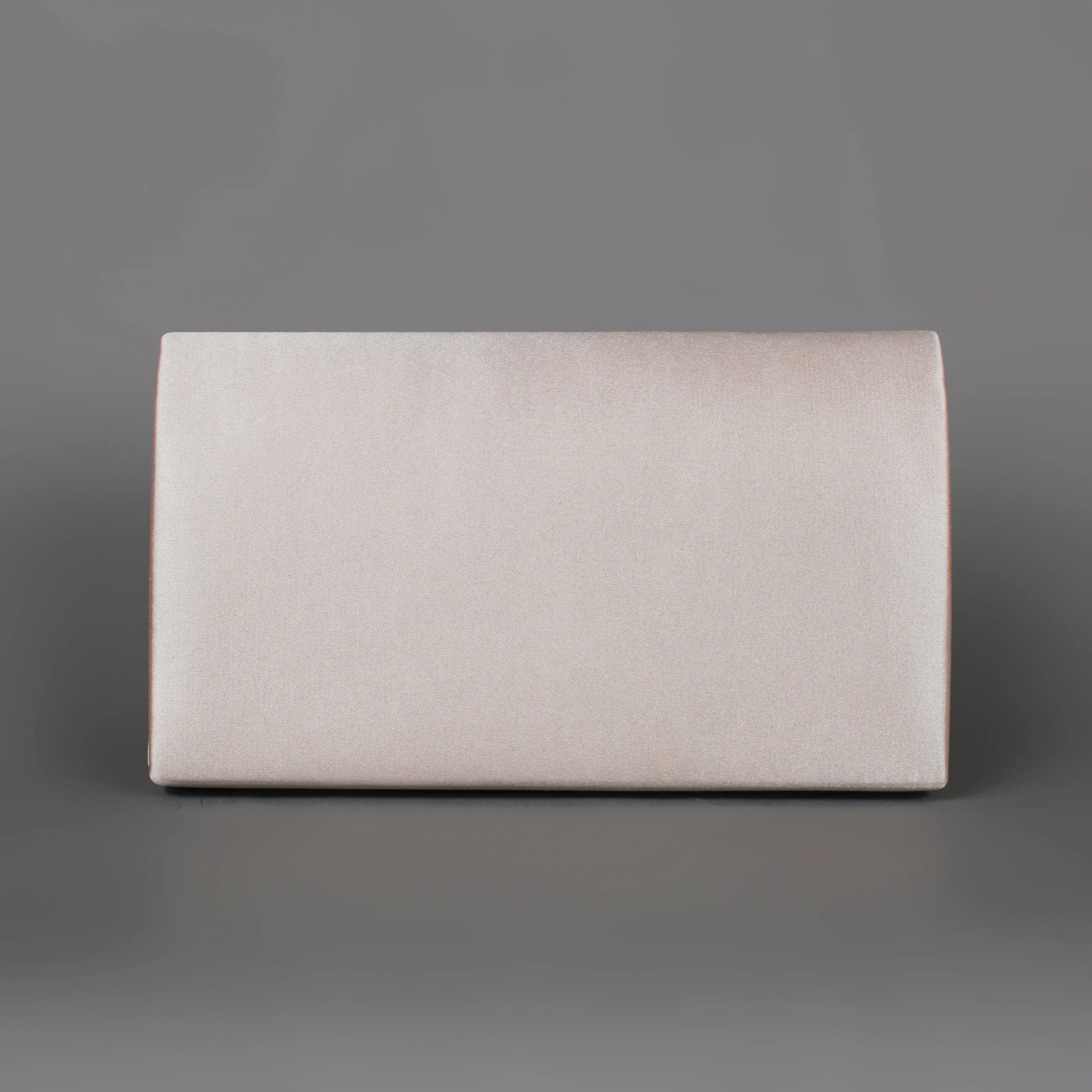 Satin Clutch | Champagne Satin evening bag formal - Image 4