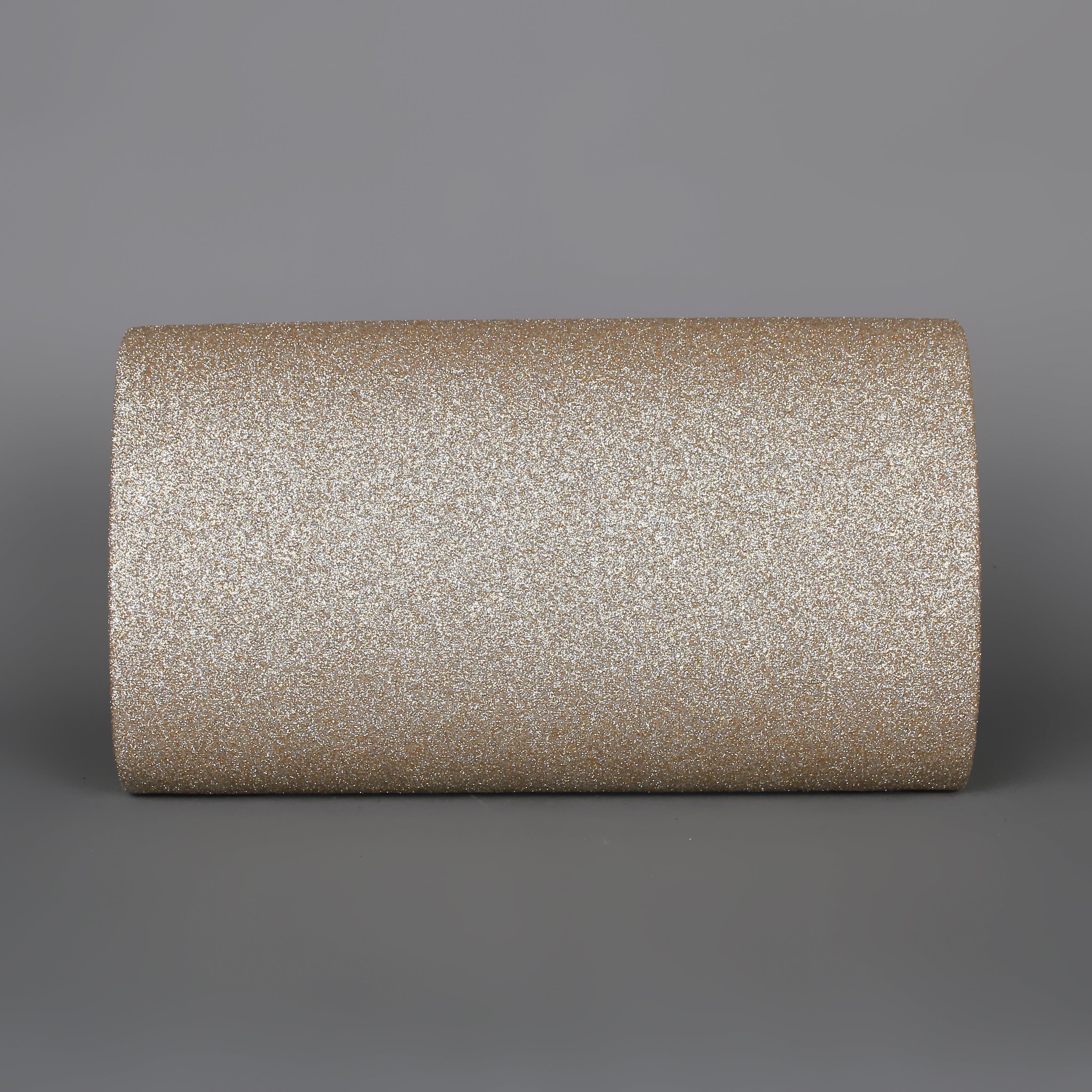 Shimmer Clutch | Gold Glitter evening bag formal - Image 4
