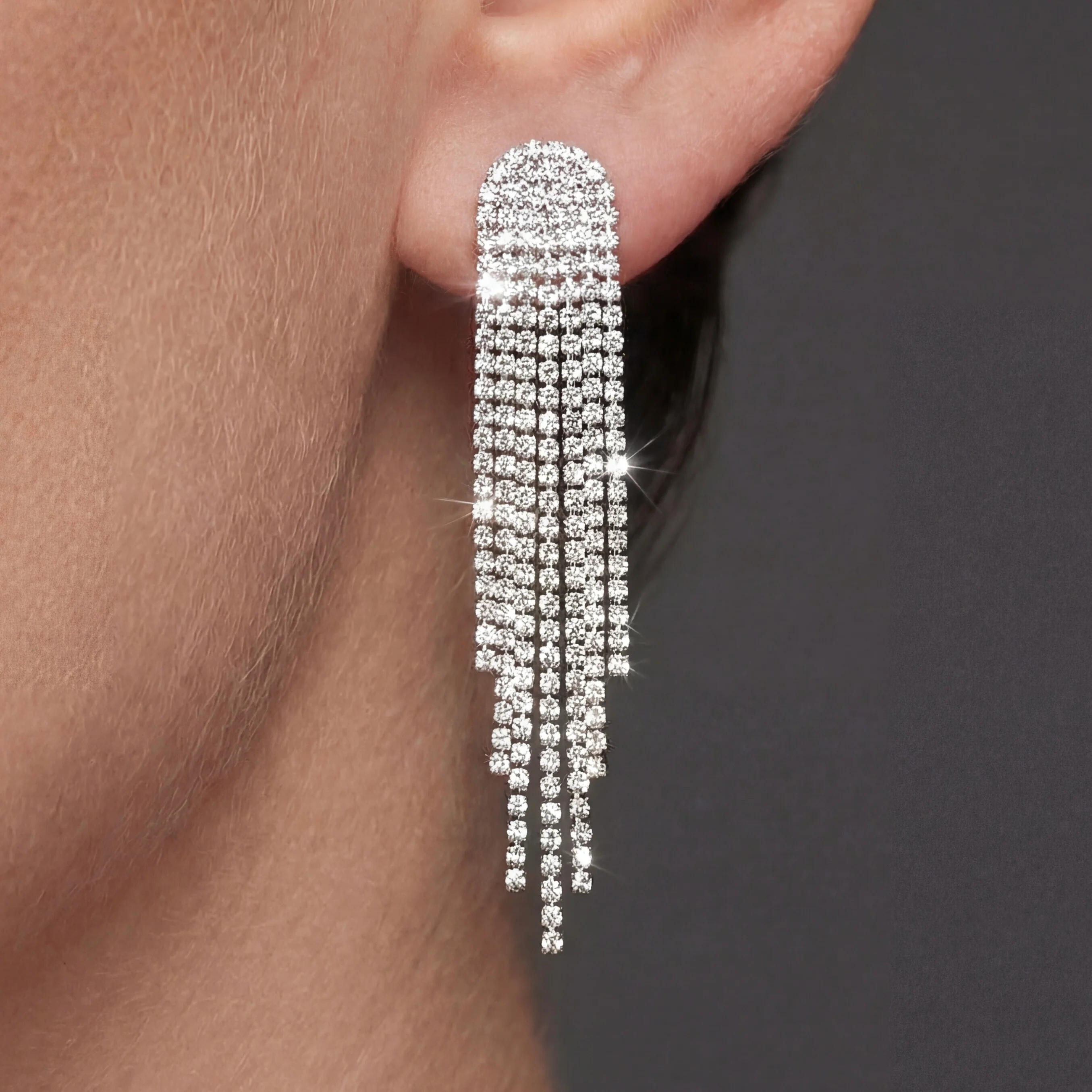 Silver Destiny Earrings